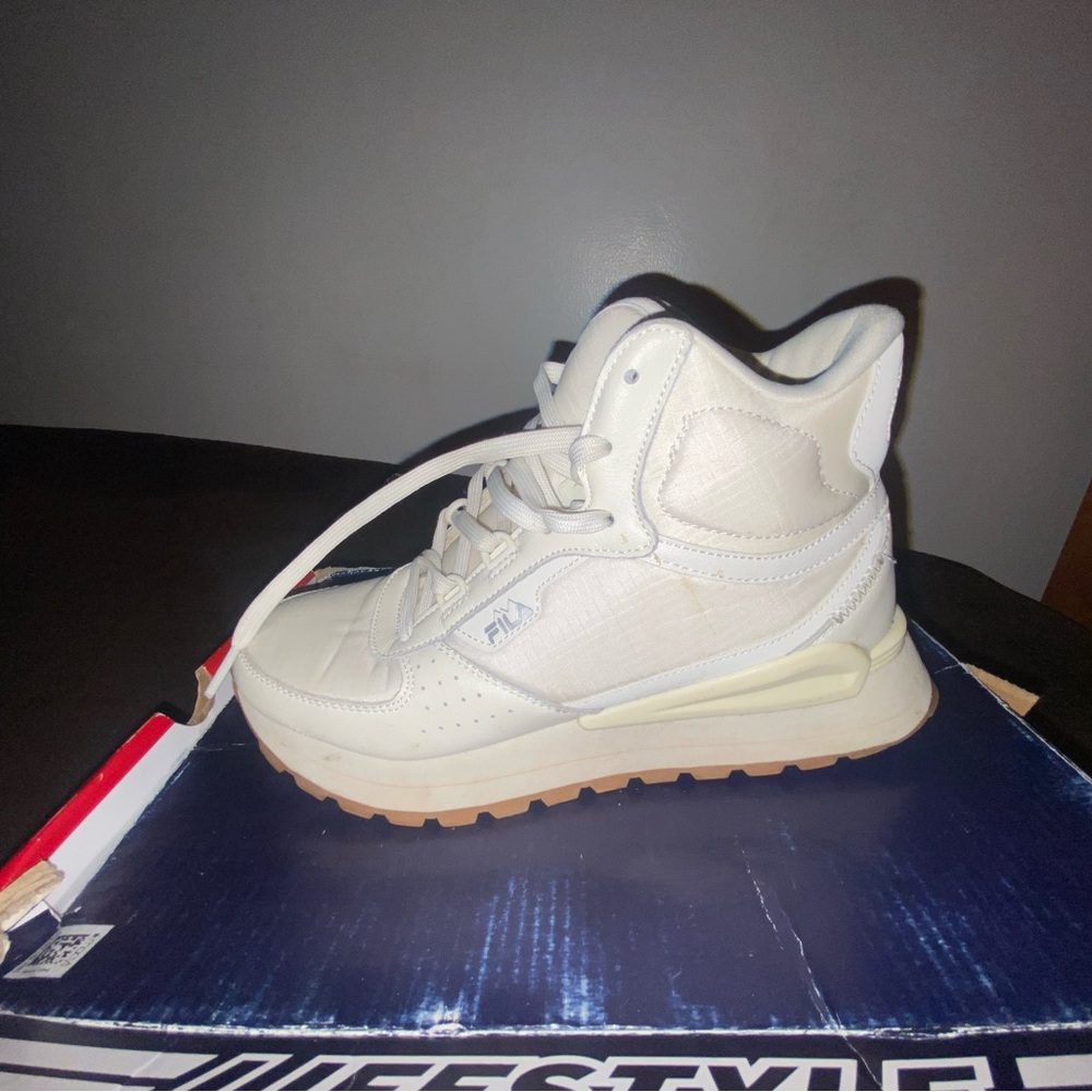 Women’s Fila Harlem High White
